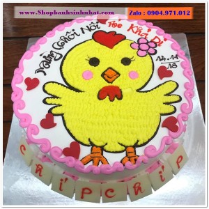 Bánh Sinh Nhật Con Gà Tuổi Dậu - V24